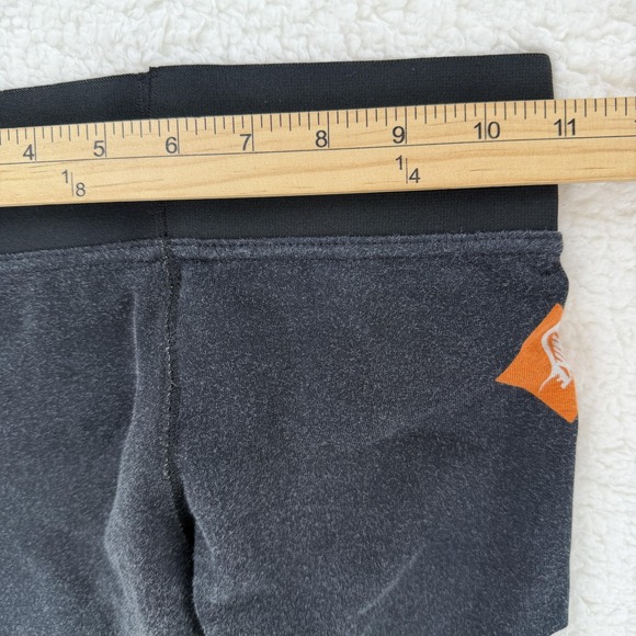 Nike Leggings Womens XS Black Just Do It All Over Print Athletic Pants Yoga Run - Picture 8 of 9